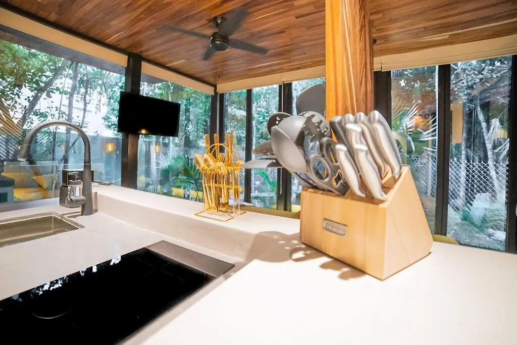 Chay Bright Eco Chic Studio In Tulum Beach Access! 0*,  Mexico