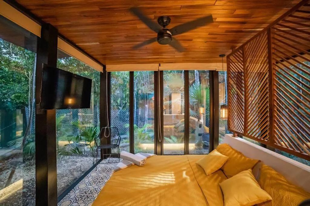Chay Bright Eco Chic Studio In Tulum Beach Access!