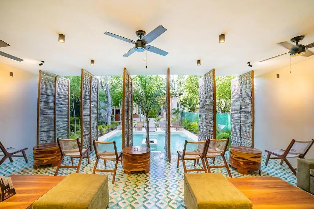 Chay Bright Eco Chic Studio In Tulum Beach Access! Apartment